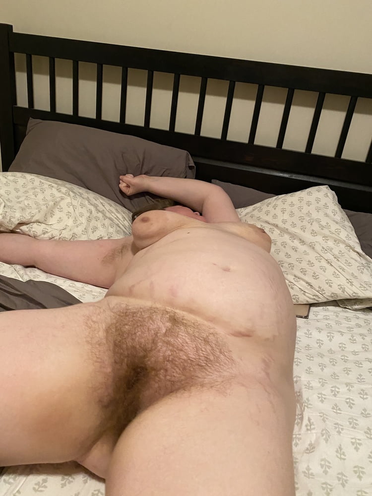 Spreading my legs and showing off my hairy pussy for you #106727855