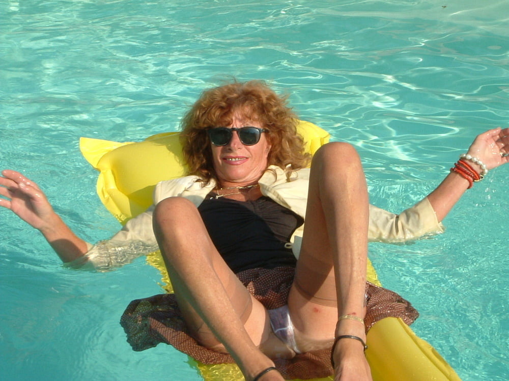 Marjorie In The Pool #97096993