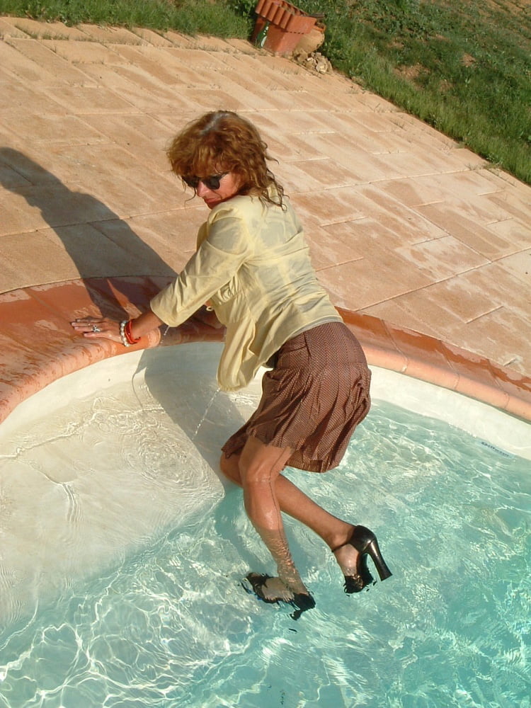 Marjorie In The Pool #97097031
