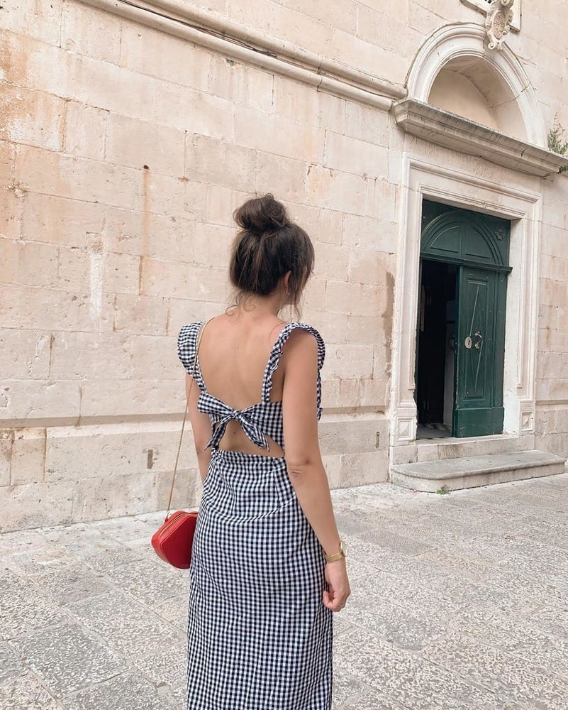 Backless Dresses #104489662