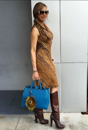 Female Celebrity Boots &amp; Leather - Lili Estefan #103747996