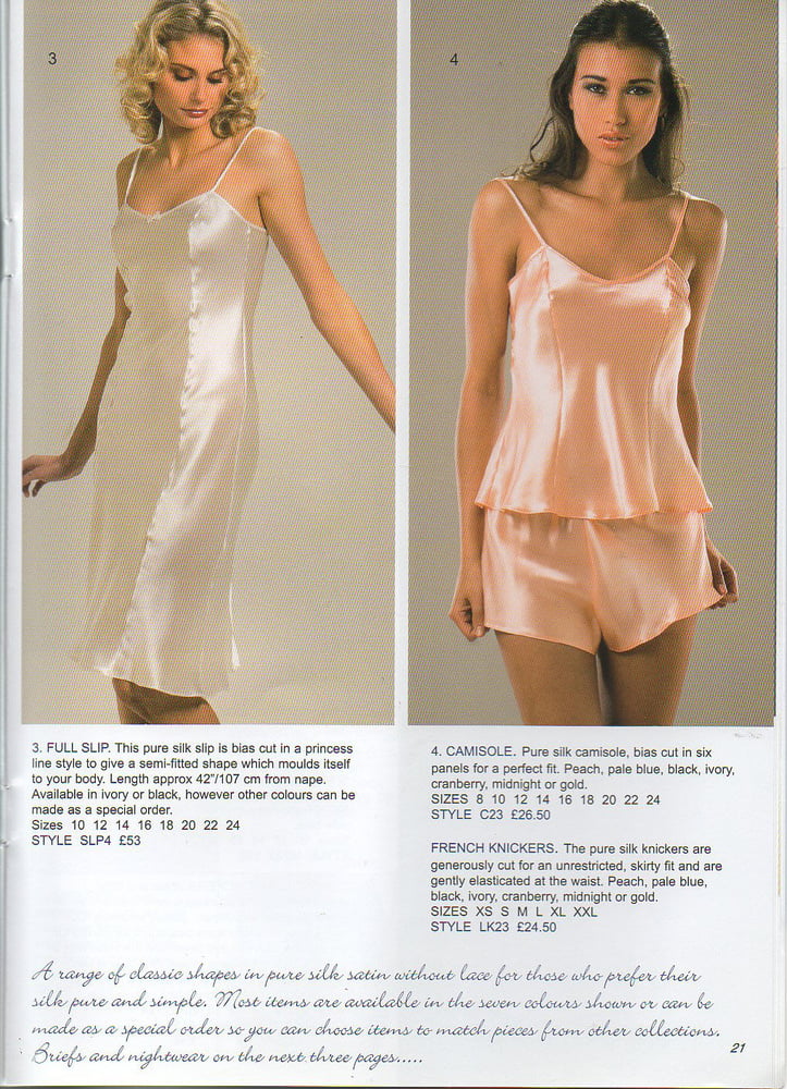 Vintage sulis catalogue 2010 - lingerie en soie
 #103458881