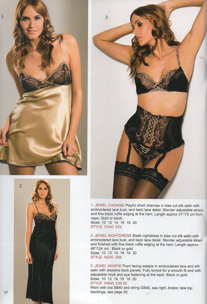 Vintage sulis catalogue 2010 - lingerie en soie
 #103458884