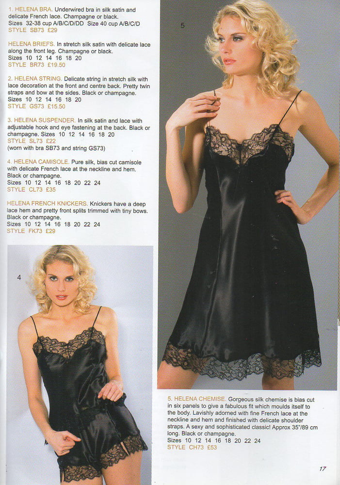 Vintage sulis catalogue 2010 - lingerie en soie
 #103458885