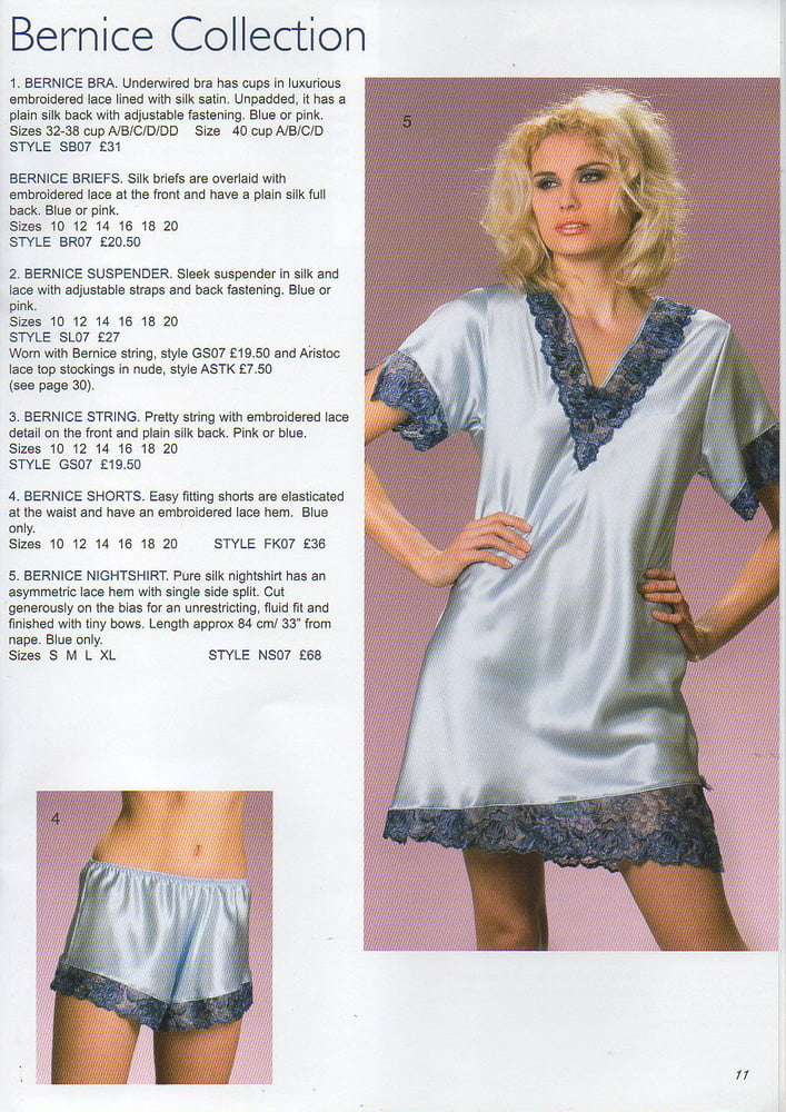 Vintage sulis catalogue 2010 - lingerie en soie
 #103458891