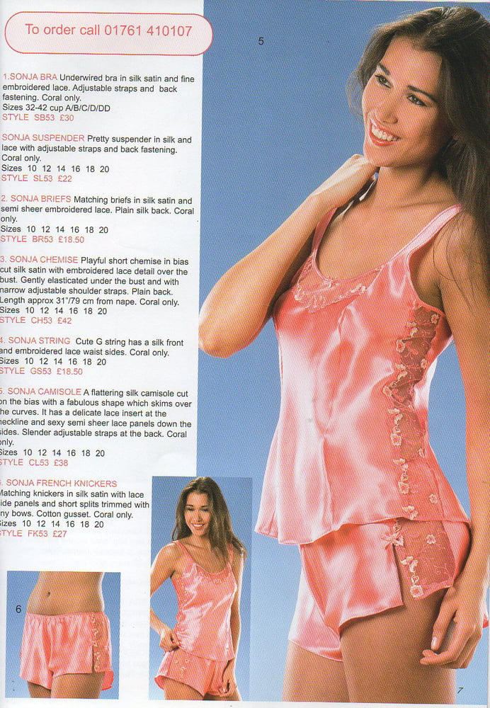 Vintage sulis catalogue 2010 - lingerie en soie
 #103458895