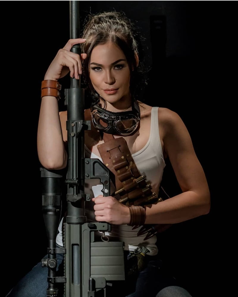 Ladies with Guns (clothed) #93555592