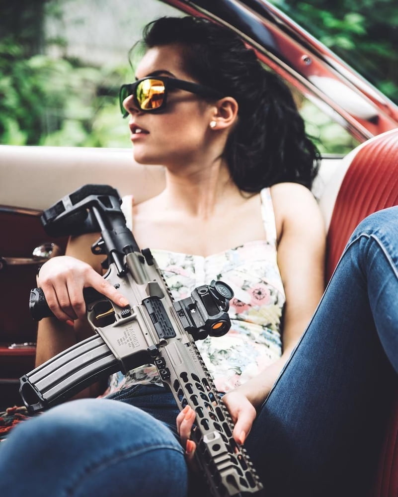 Ladies with Guns (clothed) #93555604