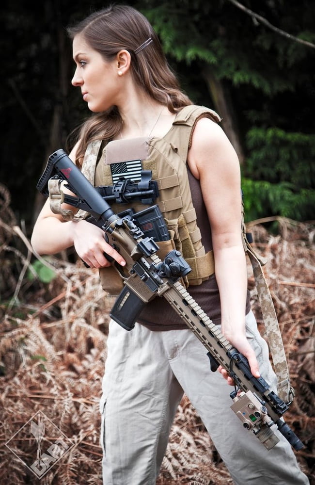 Ladies with Guns (clothed) #93555606