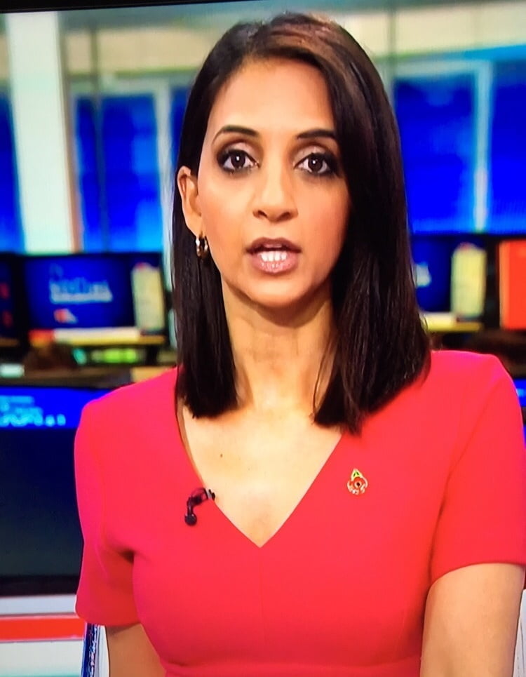 Todays Wank Target...Sexy Bela Shah Sky Sports News #97942204