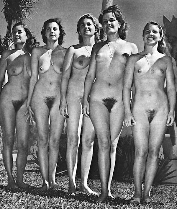 Alineaciones nudistas vintage
 #89531272