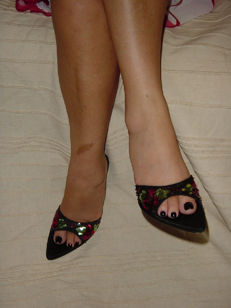 shy girl in heels #96990482