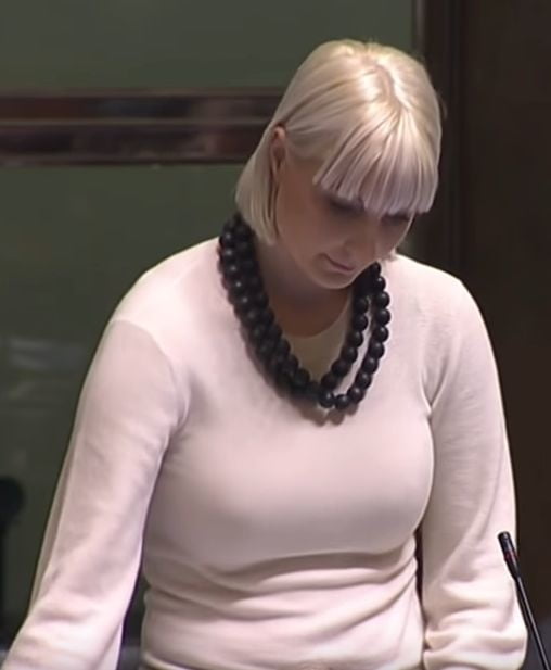 Laura huhtasaari, politicienne finlandaise sexy
 #96765588