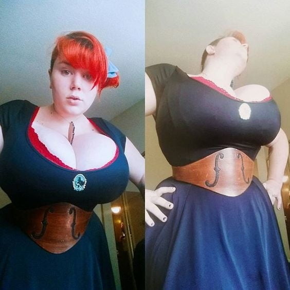 Sexy Massive Tits Cosplay Girl Penny Underbust #105696946