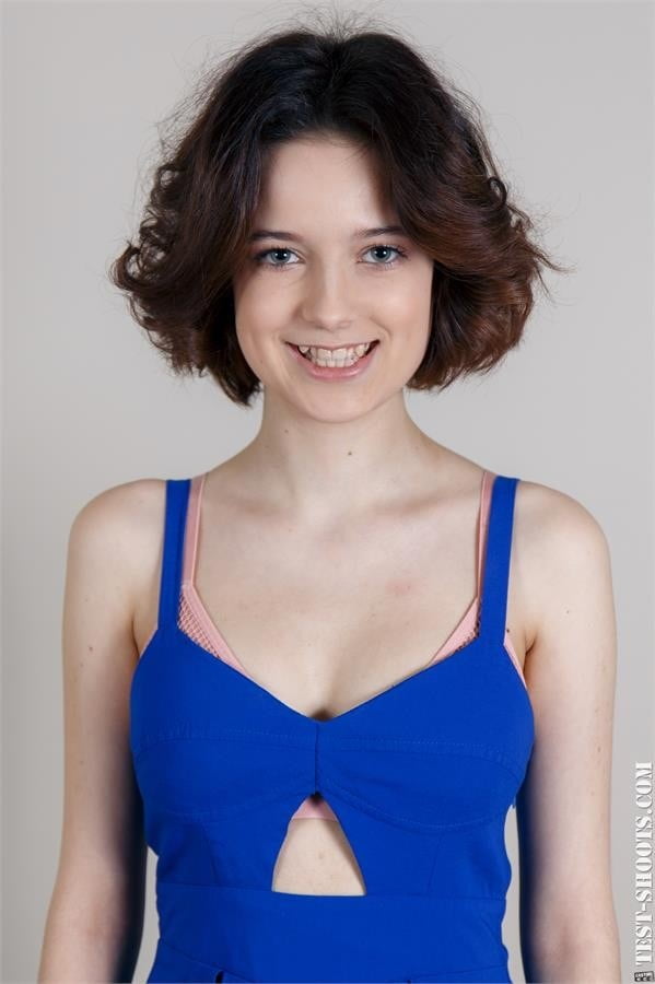 Polyna thin nerd teenager with perfect boobies casting #91545013