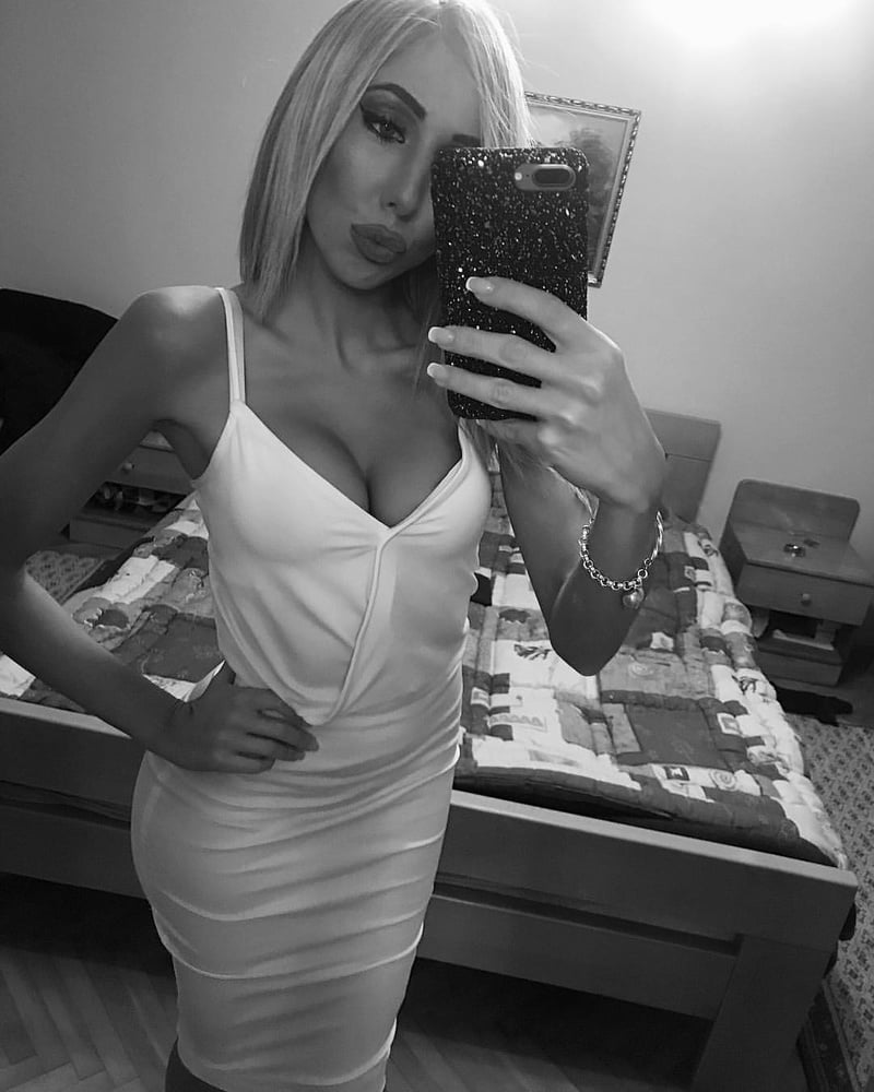 Serbian hot blonde whore girl big tits Katarina Stajkovic #105930966