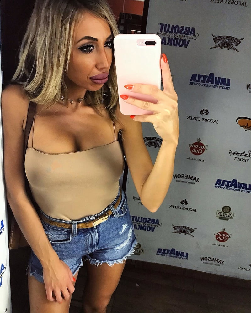 Serbian hot blonde whore girl big tits Katarina Stajkovic #105930979
