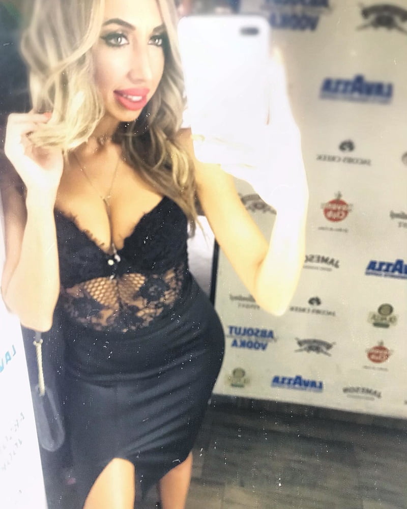 Serbian hot blonde whore girl big tits Katarina Stajkovic #105931028