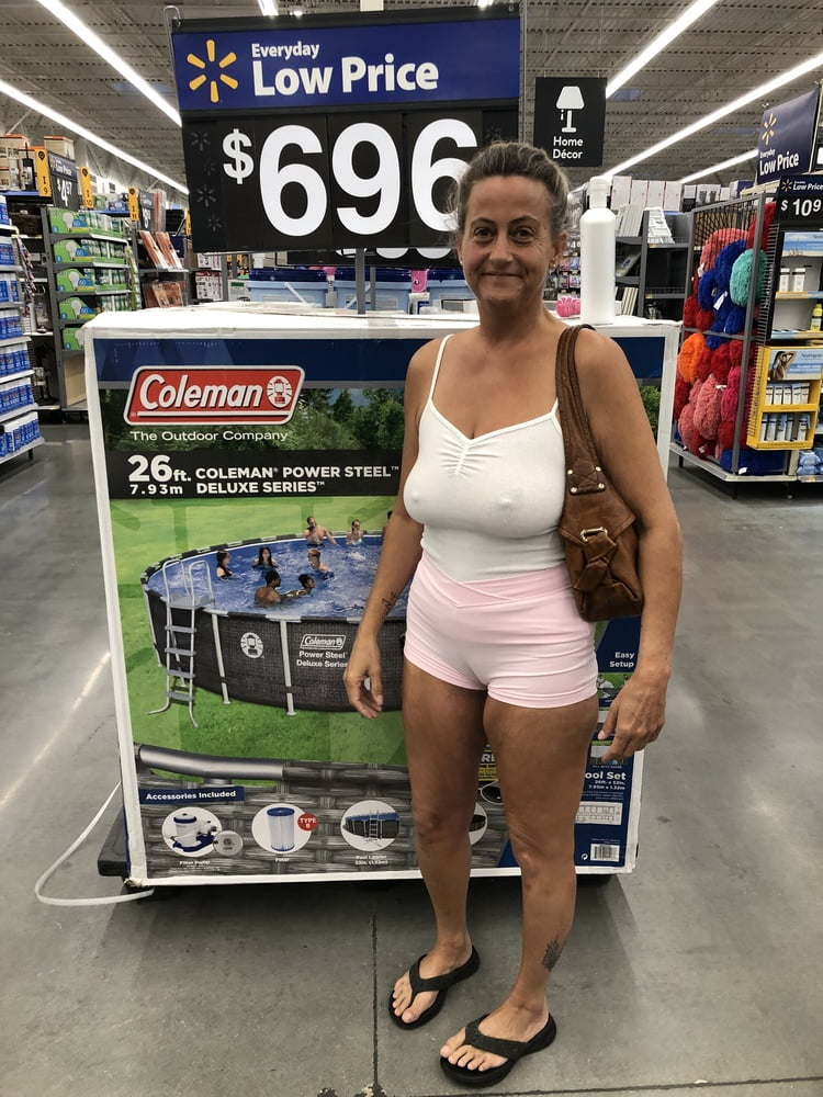 Leslie Walmart posing cellulite saggy tits long nipples pt 1 #97698904