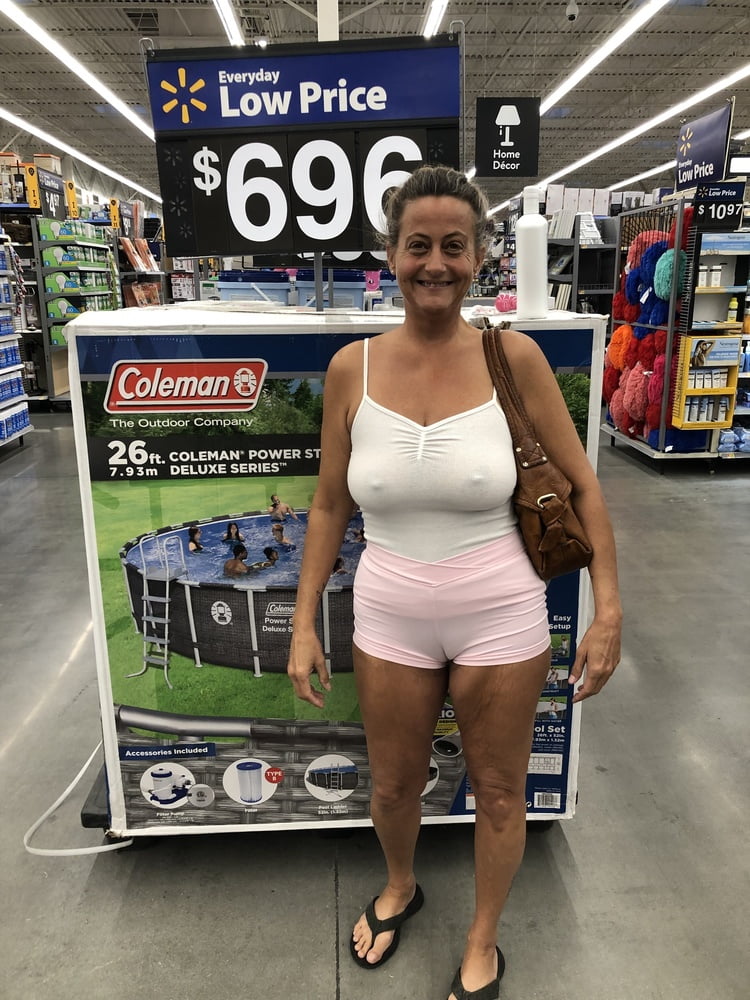 Leslie Walmart posing cellulite saggy tits long nipples pt 1 #97698981