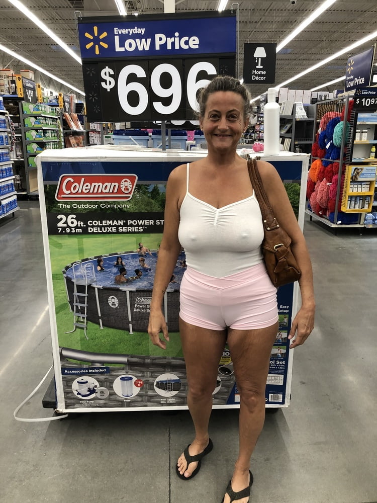 Leslie Walmart posing cellulite saggy tits long nipples pt 1 #97698989