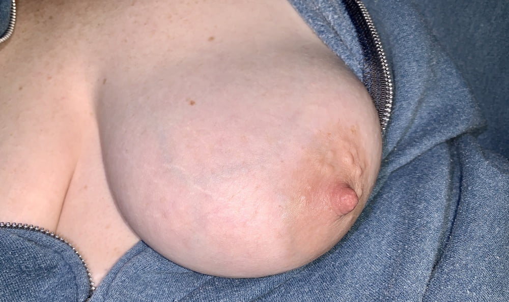 Big saggy tits. Unzipped and coming out. #96114666