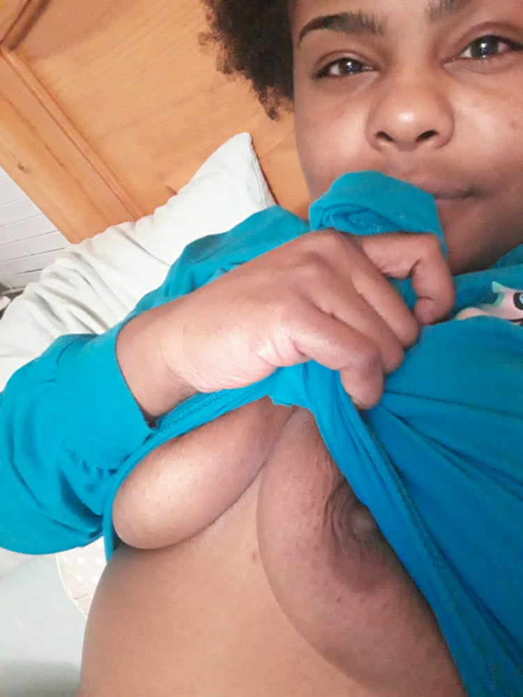 Horny Black Slut Gabrielle Exposing Herself #95426917