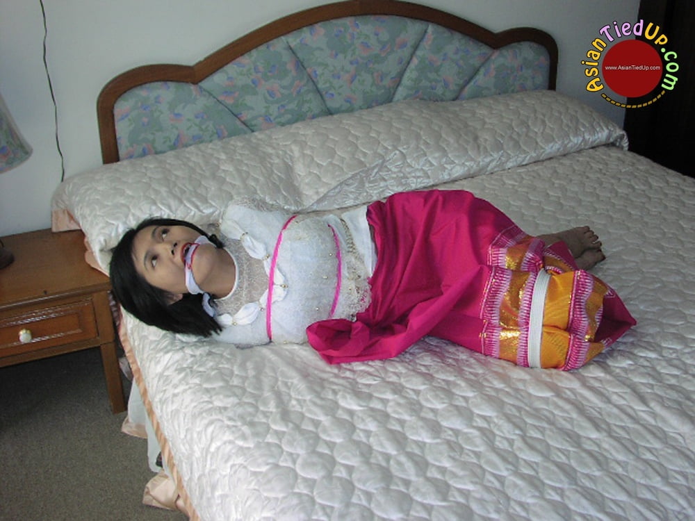asian milf hogtied and gagged #89294227