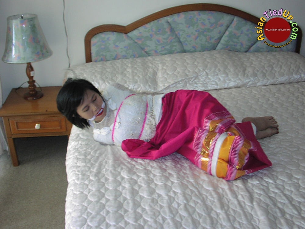 asian milf hogtied and gagged #89294294