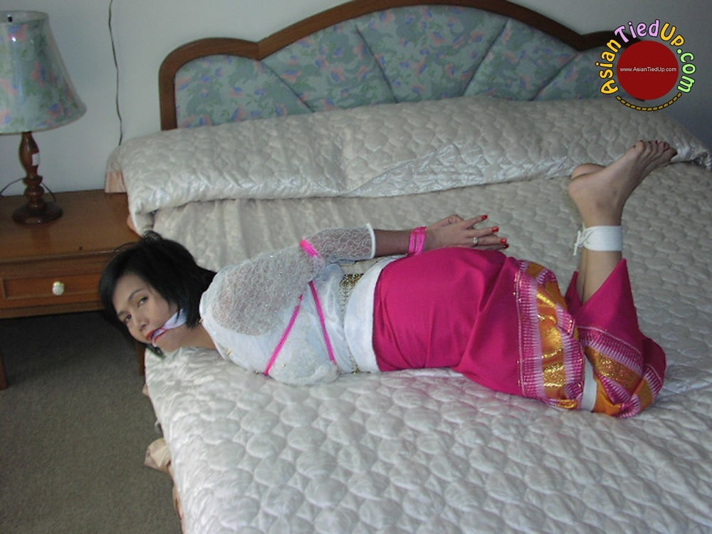 asian milf hogtied and gagged #89294306