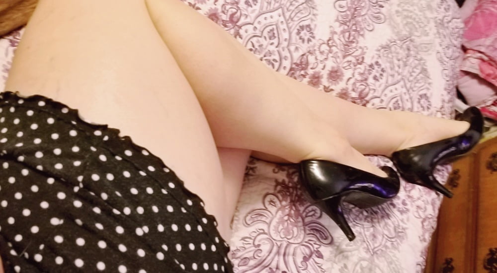 Little black nightie and heels.... milf  housewife tease #106633363
