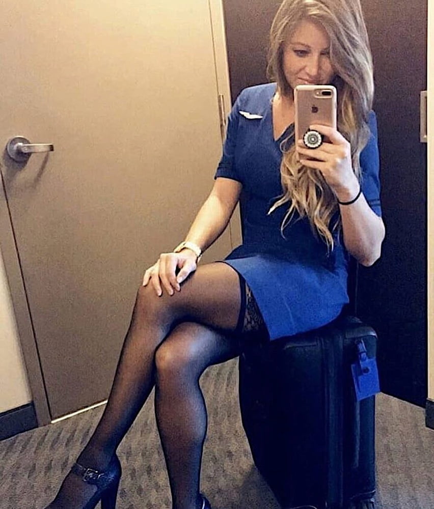 air stewardess oopps stockings #88047311