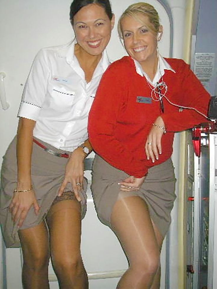 air stewardess oopps stockings #88047343