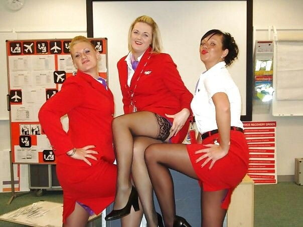 air stewardess oopps stockings #88047346