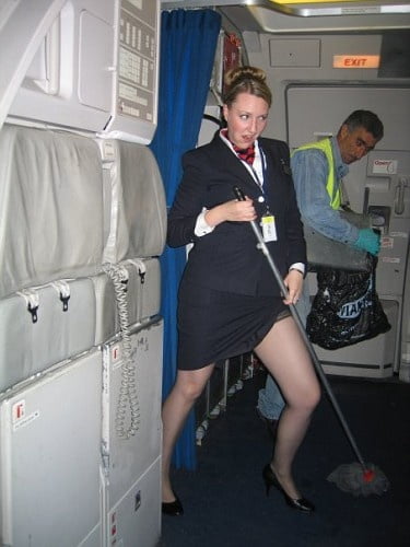 air stewardess oopps stockings #88047385