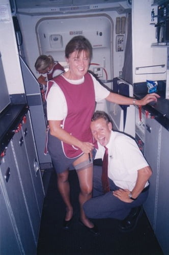 air stewardess oopps stockings #88047443
