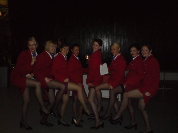 air stewardess oopps stockings #88047458