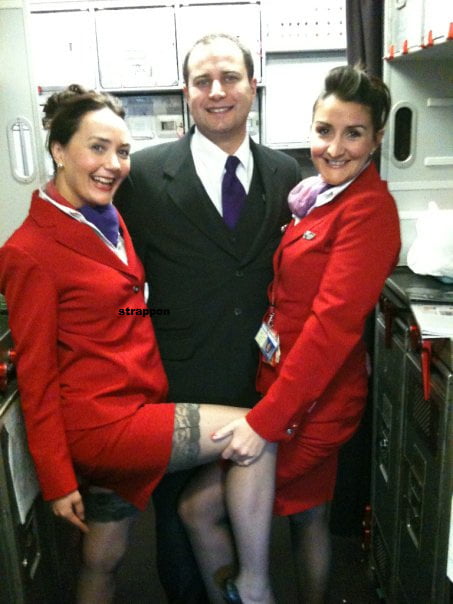 air stewardess oopps stockings #88047487