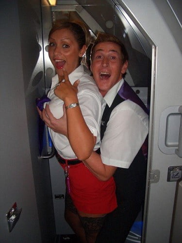 air stewardess oopps stockings #88047514