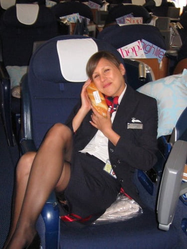 air stewardess oopps stockings #88047517