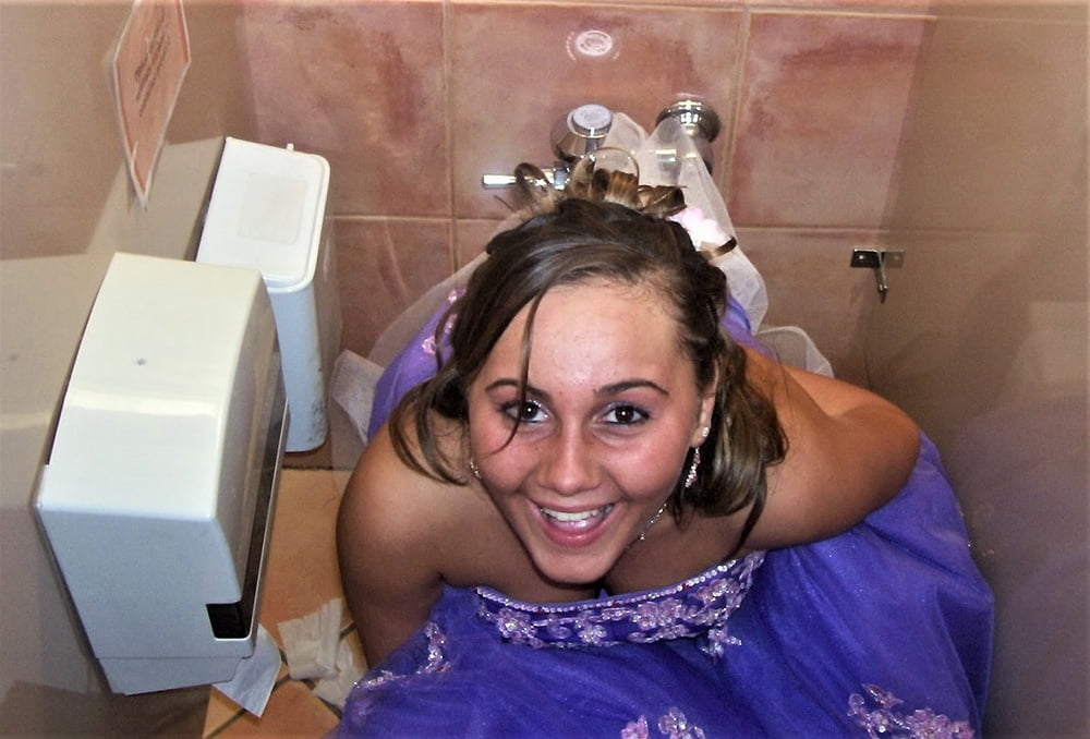 Brides, Prom Babes, and formal dressed babes peeing #89870480