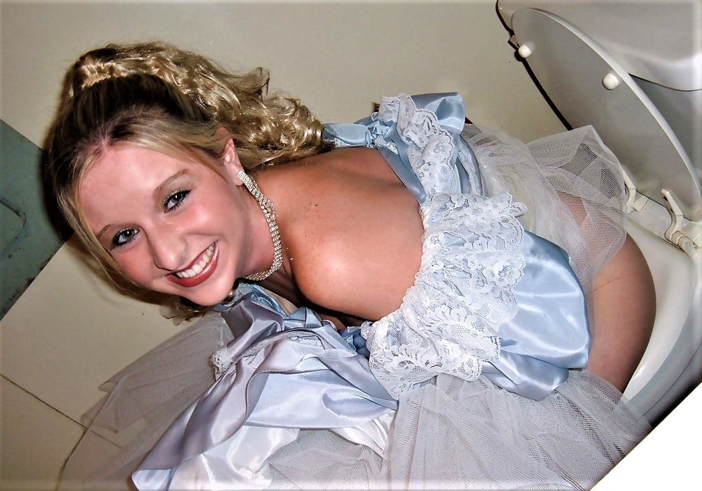 Brides, Prom Babes, and formal dressed babes peeing #89870483