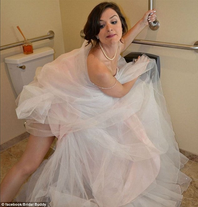 Brides, Prom Babes, and formal dressed babes peeing #89870649
