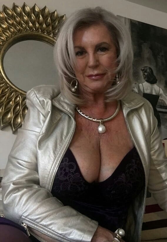 Mature ladies braless cleavage pokies 147 #95560805