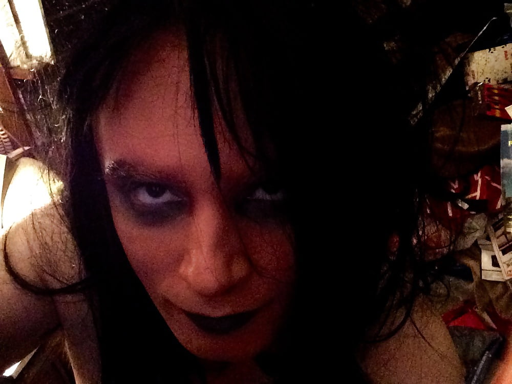 Scary freaky goth sissy #107181616