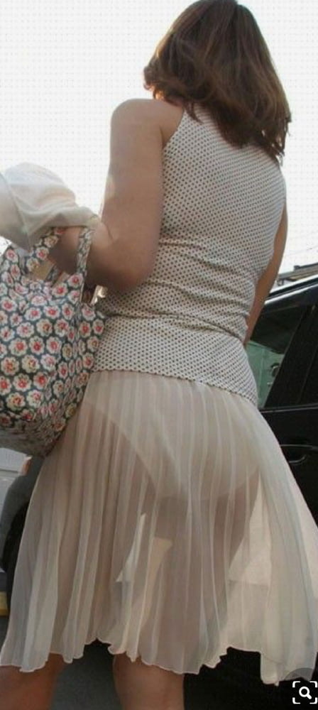 Nice fitting skirts and some vpl #98591513