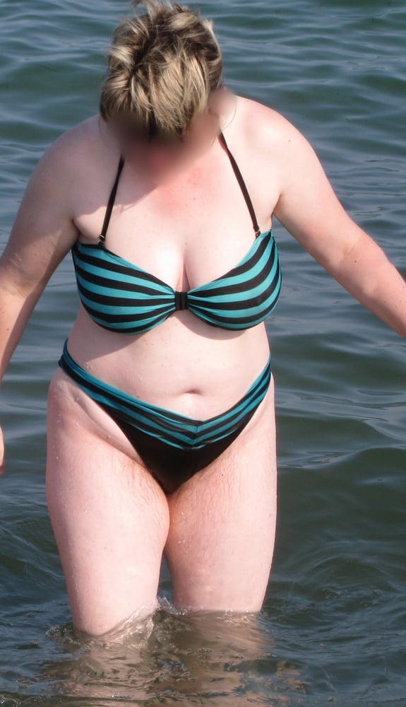 705 - my wife Annett - beach voyeur and home with bikini #100778353