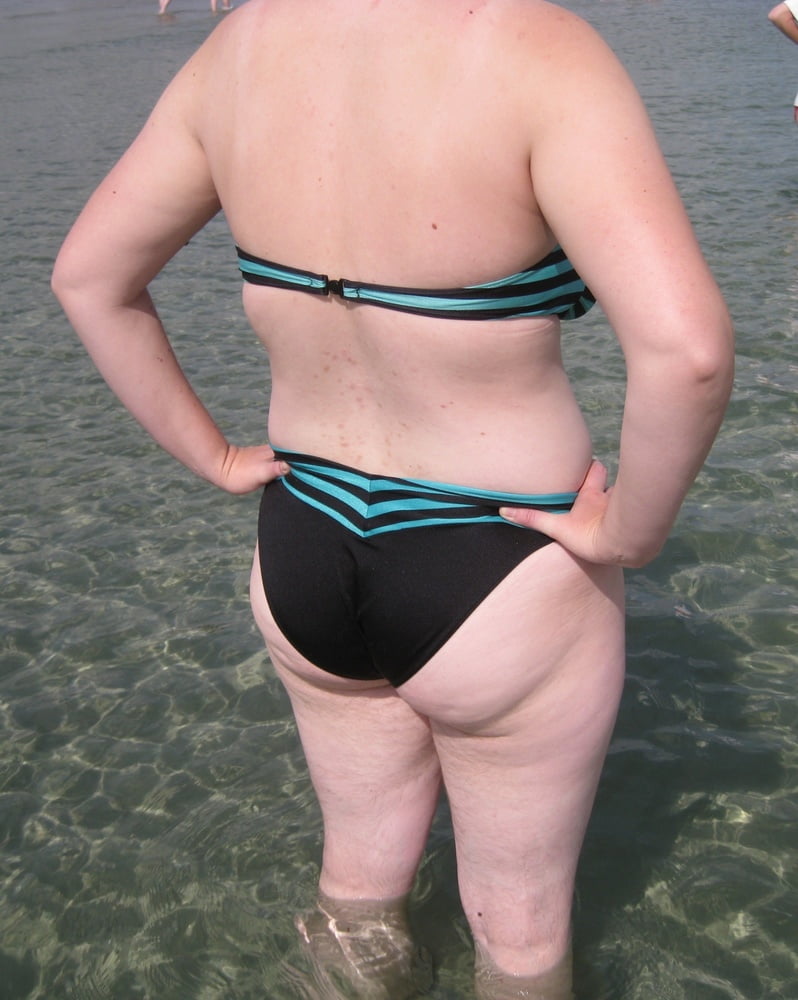 705 - my wife Annett - beach voyeur and home with bikini #100778368