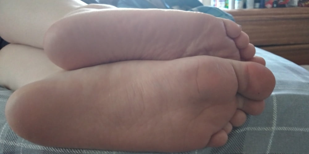 Wife&#039;s hot asleep feet #87565194