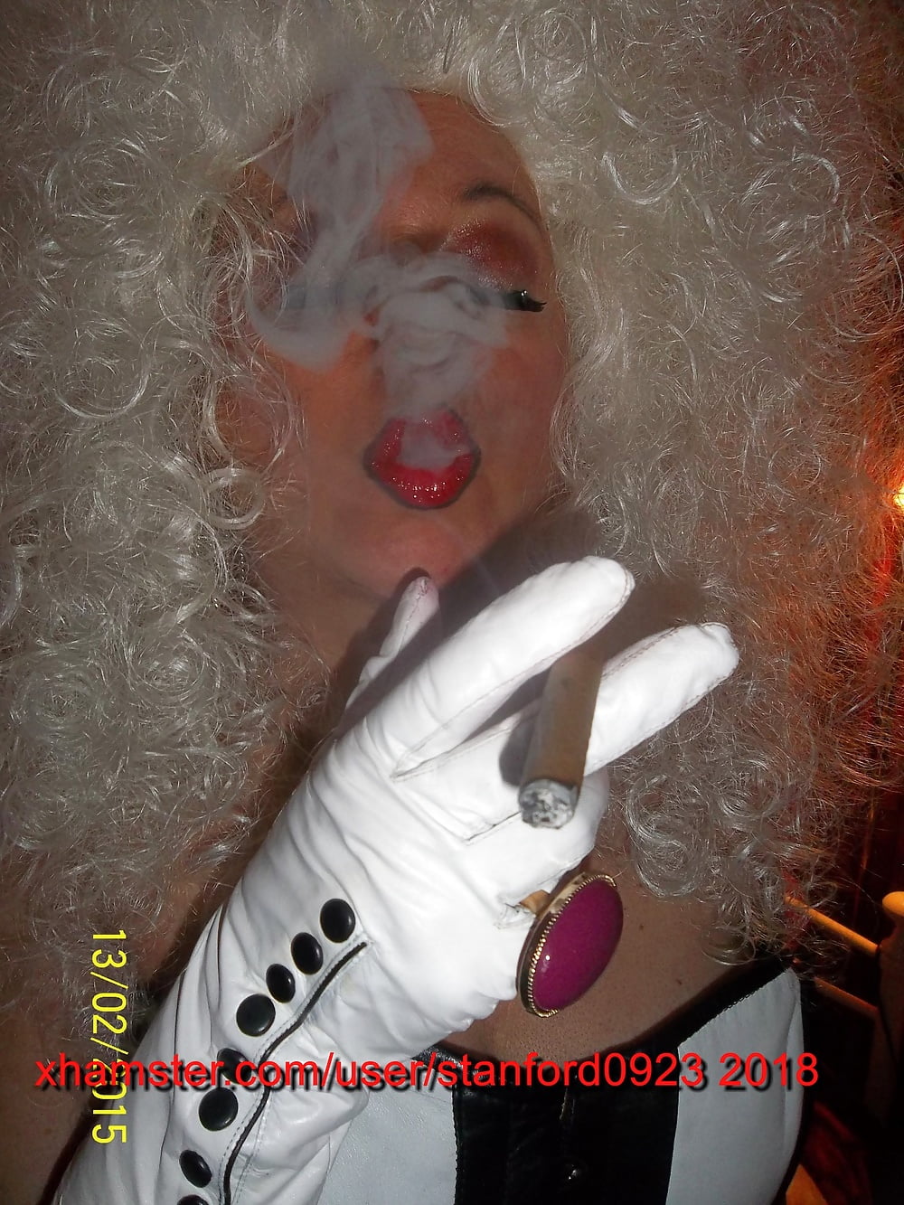 SLUT SMOKING CIGARS #107279062